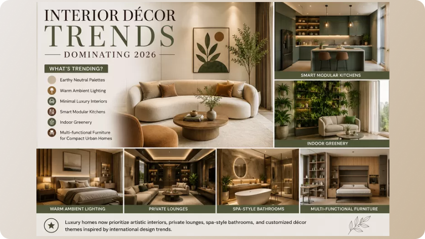 Interior Décor Trends Dominating 2026