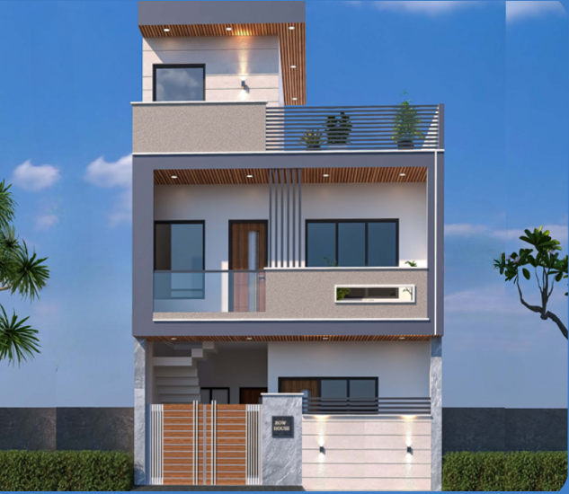 Modern Row House – Khargapur